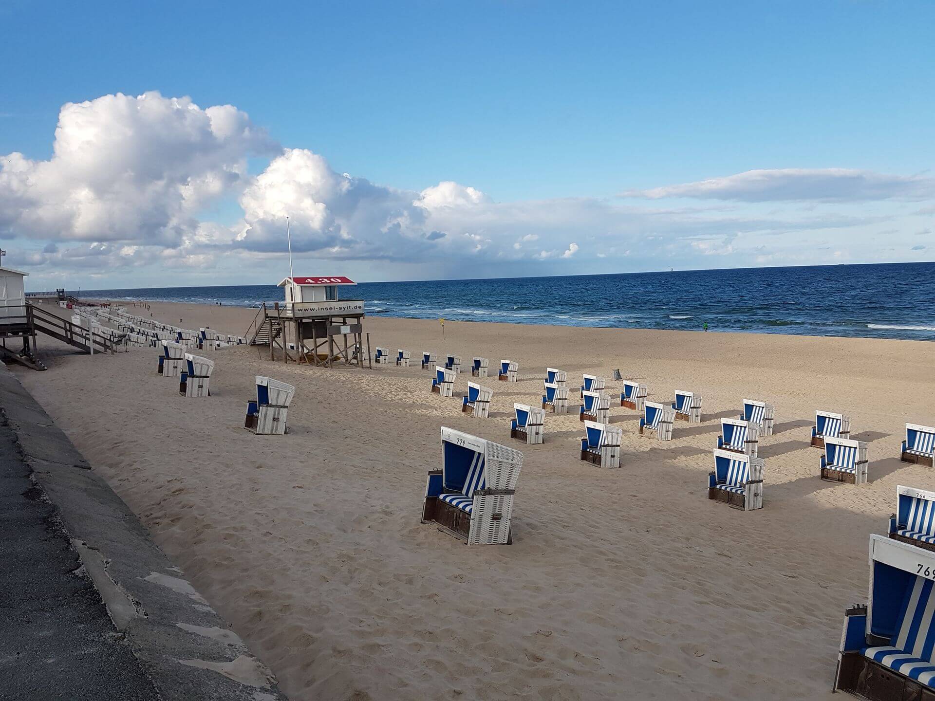 Hunderoute Westerland Zentrum gen Norden » Spazierengehen